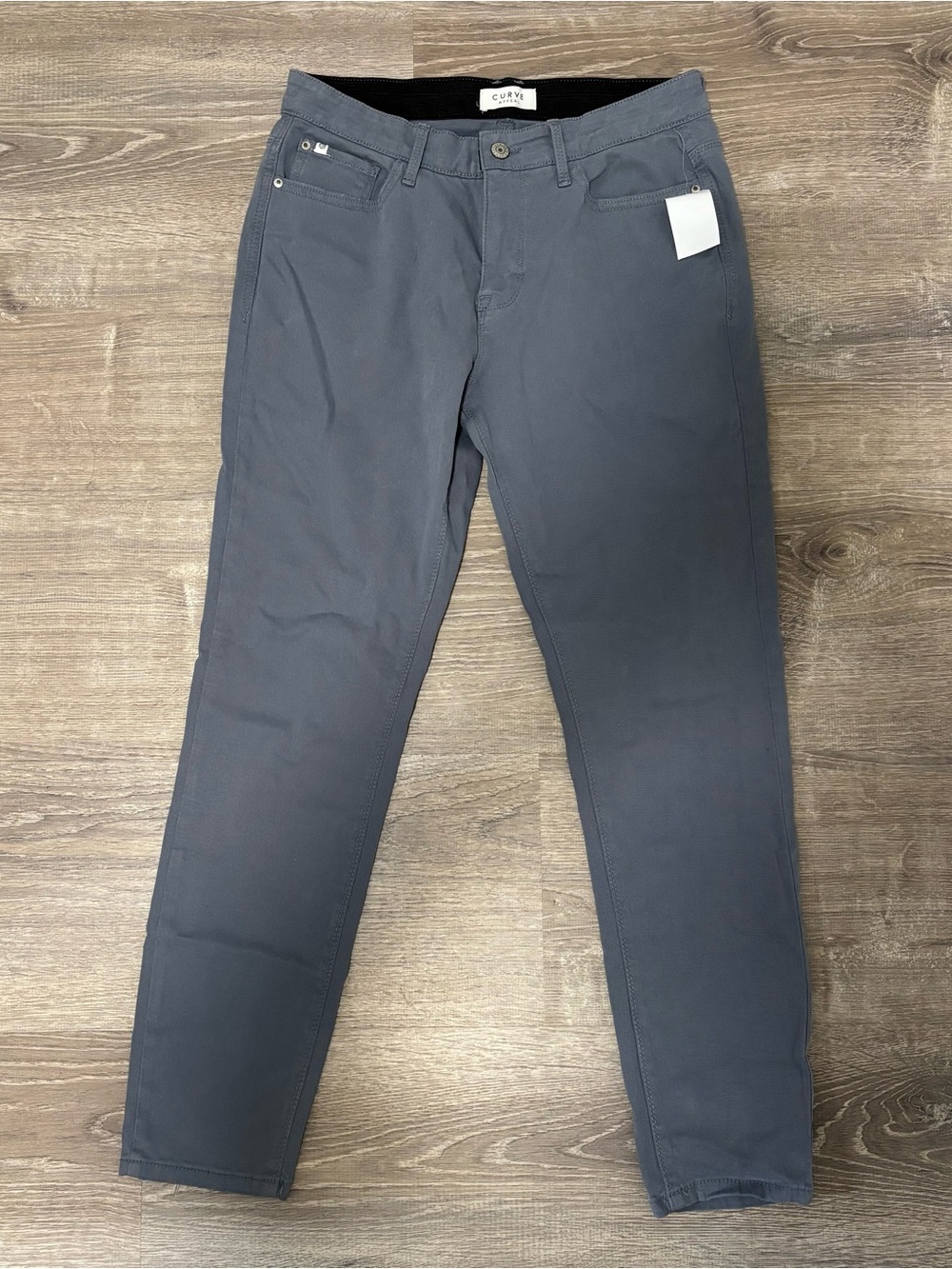 Curve Appeal NWT Women’s Minimalist Jegging blue/gray Pants Size 8/29